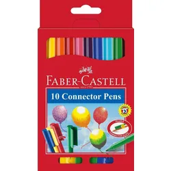 Produktbild Faber-Castell Fasermaler Connector Pen, 10 Stück