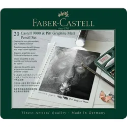 Produktbild Faber-Castell Pitt Graphite Matt & Castell 9000 Set