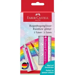 Produktbild Faber-Castell Regenbogenglitzer 2x12ml