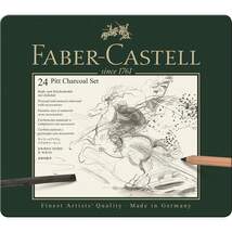Produktbild Faber-Castell Set PITT Kohle Set, 24 Teile