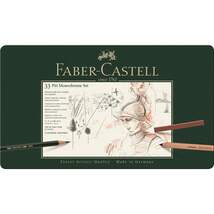 Produktbild Faber-Castell Set PITT Monochrome groß Metalletui