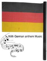 Produktbild Fahne Deutschland mit Hymne