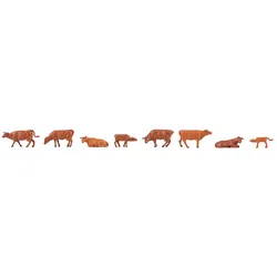 Produktbild Faller 151919 - 8 Angler Rinder