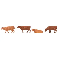 Produktbild Faller 180235 - Figuren-Set mit Mini-Sound-Effekt Kühe
