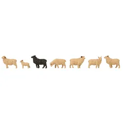 Produktbild Faller 180236 - Figuren-Set mit Mini-Sound-Effekt Schafe