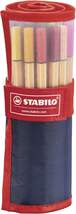 Produktbild Fineliner - STABILO point 88 - 25er Rollerset - mit 25 verschiedenen Farben