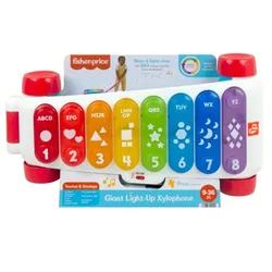Produktbild Fisher-Price Leuchtendes Riesen-Xylophon Lernspielzeug für Babys – deutsche Version