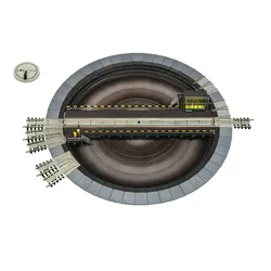 Produktbild Fleischmann 665201 - Drehscheibe mit elektrischem Antrieb für das Mittelleiter-Wechselstromsystem