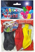 Globos Party World Luftballons Deutschland, 9 Stück - 0