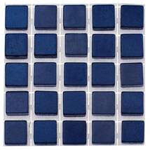 Produktbild Glorex Poly-Mosaic, 5 x 5mm, dunkelblau, 119 Stück