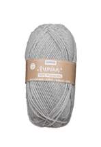 Produktbild Glorex Premium Wolle aus 100 % Acryl, 50 g, ca. 140 m, grau