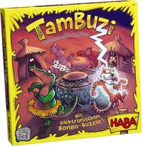 Produktbild HABA 7180 Tambuzi den Letzten trifft der Blitz, Geschicklichkeitsspiel