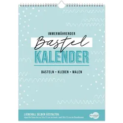 Produktbild Häfft Verlag Bastelkalender A4+  immerwährend (ohne Datum), mit Kalenderaufhängung, 12 Monate