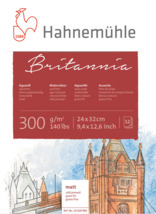 Produktbild Hahnemühle Britannia Aquarellblock 300g 30x40 satiniert