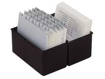 Produktbild HAN Karteibox für 450 Karten DIN A5, schwarz