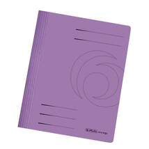 Produktbild Herlitz Schnellhefter Karton Intensivfarbe violett