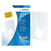 Produktbild HERMA 1366 Ausweishülle PP 9,3x13cm transparent  	