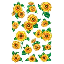 HERMA Sticker Sonnenblumen - 0