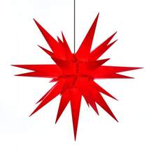 Produktbild Herrnhuter Außenstern A13 rot, 130cm, ohne Kabel
