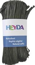 Produktbild Heyda Naturbast schwarz, 50g