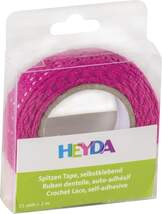 Produktbild Heyda Spitzen Tape 2 m x 15 mm pink