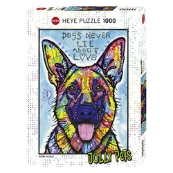 Produktbild Heye Puzzle - Dogs Never Lie, 1000 Teile