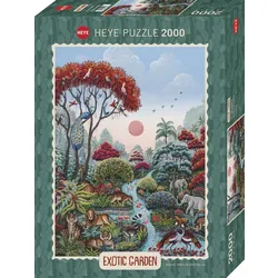 Produktbild Heye Puzzle - Wildlife Paradise, Exotic Garden, 2000 Teile