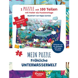 Auzou Mein Puzzle - Fröhliche Unterwasserwelt, 100 Teile - 2