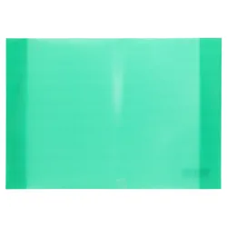 Idena Heftschoner A4, transparent grün   - 1