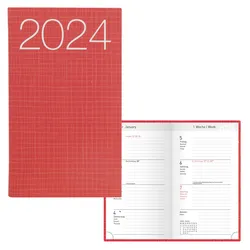 Produktbild Idena Ladytimer 2024   Graphic rot FSC-Mix  