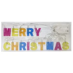 Produktbild LED Lichterkette Merry Christmas