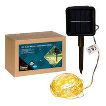 Produktbild Idena Lichterkette Solar 120 Micro LED ww Erdspieß