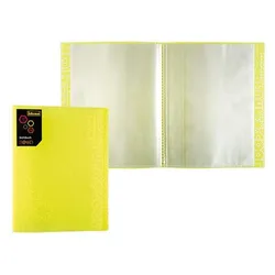 Produktbild Idena Neon Sichtbuch, A4, 30 Hüllen, gelb