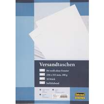 Idena Versandtasche DIN B4 weiß, haftklebend, 100g - 0