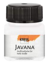 Produktbild Javana Stoffmalfarbe für helle Stoffe, 20 ml Glas in weiß