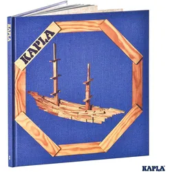 Produktbild KAPLA® Buch blau Band 2 Erfahrene Baumeister ab 8 Jahren