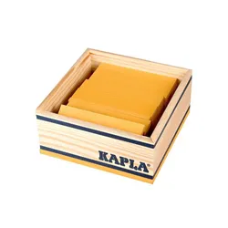 Produktbild KAPLA® Holzplättchen 40-teilig in Box Gelb