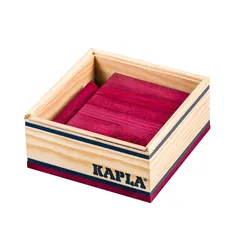 Produktbild KAPLA® Holzplättchen 40-teilig in Box Violett