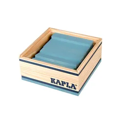 Produktbild KAPLA® Holzplättchen 40-teilig in Box hellblau