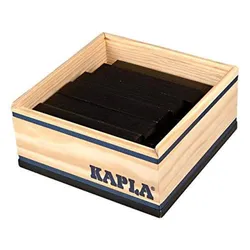 Produktbild KAPLA® Holzplättchen 40-teilig in Box schwarz