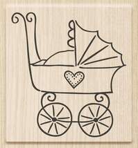 Produktbild Knorr Prandell Stempel aus Holz (Geburt) Motivgröße 5,5 x 6 cm, Motiv: Kinderwagen