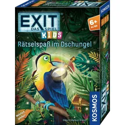 Produktbild KOSMOS EXIT® - Das Spiel - Kids: Rätselspaß im Dschungel