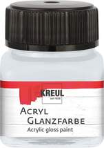 Produktbild KREUL Acryl Glanzfarbe Hellgrau 20 ml