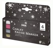 Produktbild KREUL Chalky Kreidemarker 4er Set, Winter