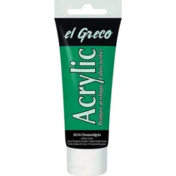 Produktbild KREUL el Greco Acrylic Chromoxidgrün 75 ml Tube