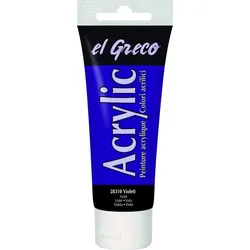 KREUL el Greco Acrylic Violet 75 ml Tube - 0