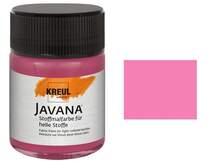 Produktbild KREUL Javana Stoffmalfarbe für helle Stoffe Leuchtrosa 50 ml