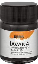 Produktbild KREUL Javana Stoffmalfarbe für helle Stoffe Schwarz 50 ml
