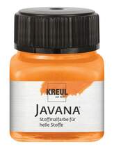 Produktbild KREUL Javana Stoffmalfarbe für helle Stoffe Orange 20 ml