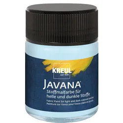 Produktbild KREUL Javana Stoffmalfarbe für helle und dunkle Stoffe Eisblau 50 ml